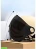 Smiling Face Unisex Summer Motorcycle & Electric Scooter Half Helmet