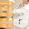 1Pc Acrylic Clear Piggy Bank Large Capacity Money Saving Box Sturdy Money Saving Bank Savings Jar for Adults Children Home Decor