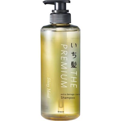Ichihair Premium Moist Shampoo Pump 480mL Ichikami the Premium Shampoo/conditioner (premium) Apply an Appropriate Amount To Hair, Lather Thorou
