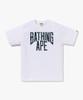 Beipeu Wild Leopard Pattern Nyc Logo T-Shirt (M) White/Navy