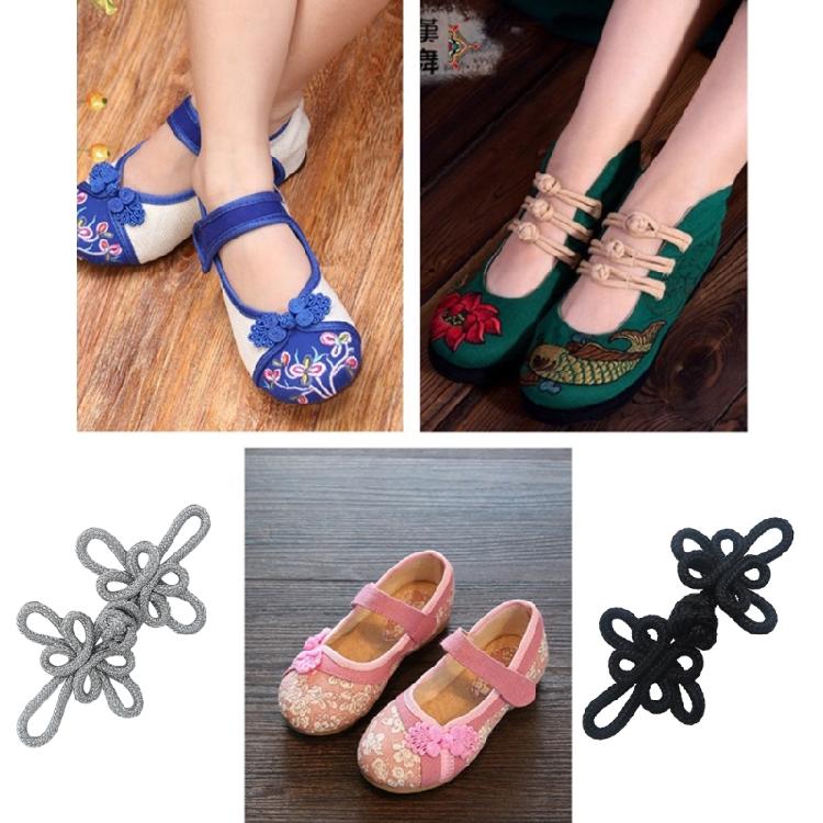 Handmade Chinese Knot Button Versatile Ribbon Fastener Tang Costume DIY Craft