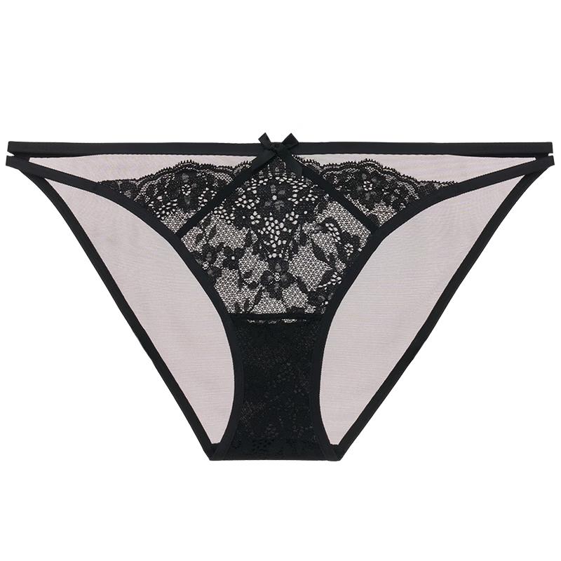 Victoria's Secret Floral Lace Low-Rise Briefs