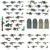 Militär Spezialkräfte Serie Bausteine Stadt Polizei Kommando SWAT Armee Soldat Figur Gasmaske Waffen Steine Spielzeug