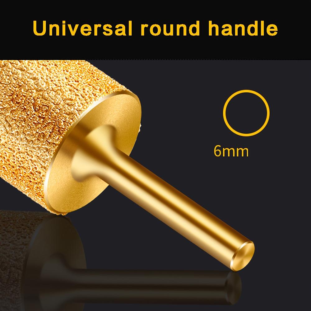 Cap de șlefuit cu diamant Ascuțire Slefuire manuală Burghiu electric Slefuire metale Lipire Tijă de șlefuire pentru plăci ceramice Piatră de oțel