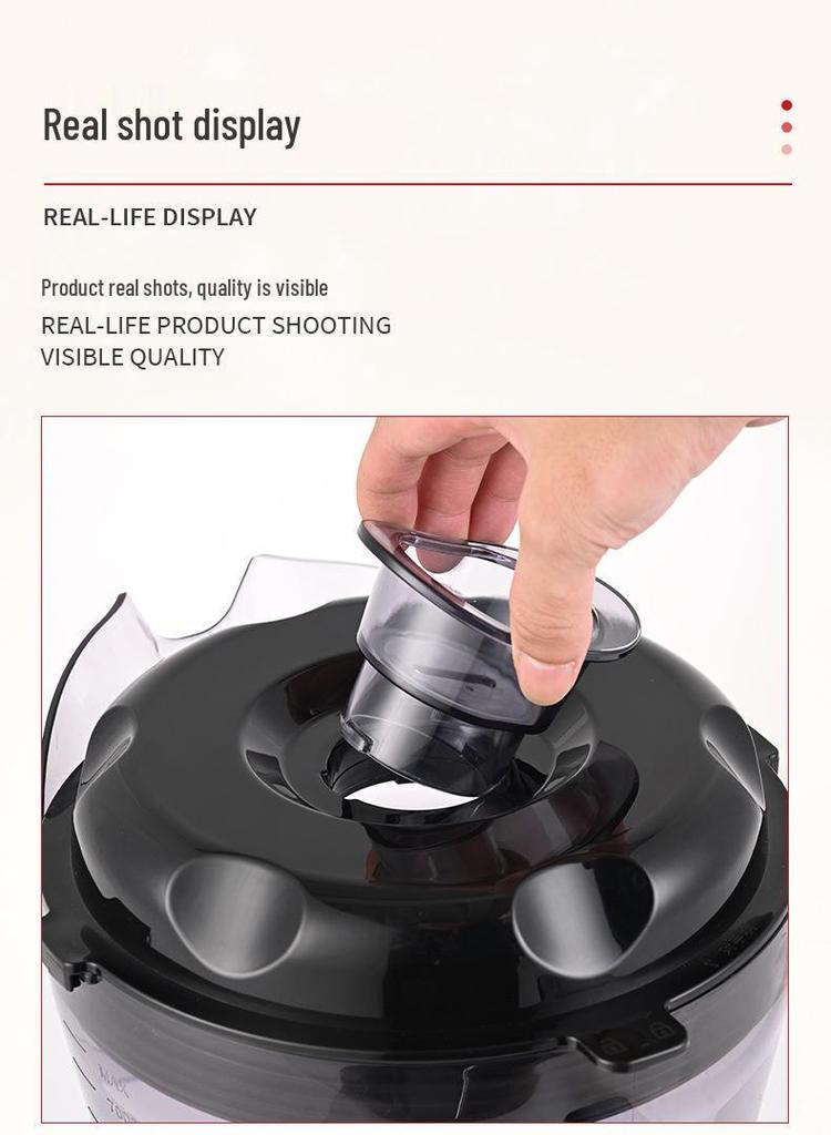 Commercial Multi-Functional Soy Milk Maker & High-Power Blender for Whole Grains