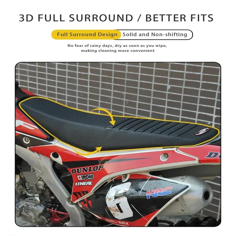 OTOM Motorcycle Seat Cover Waterproof Gripper Soft Stretchy Cushion Set Protection For HONDA YAMAHA SUZUKI KAWASAKI KTM