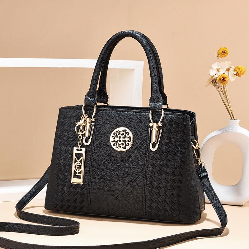 

Mommy bag tote bag new foreign atmosphere high-grade women s bag чёрный