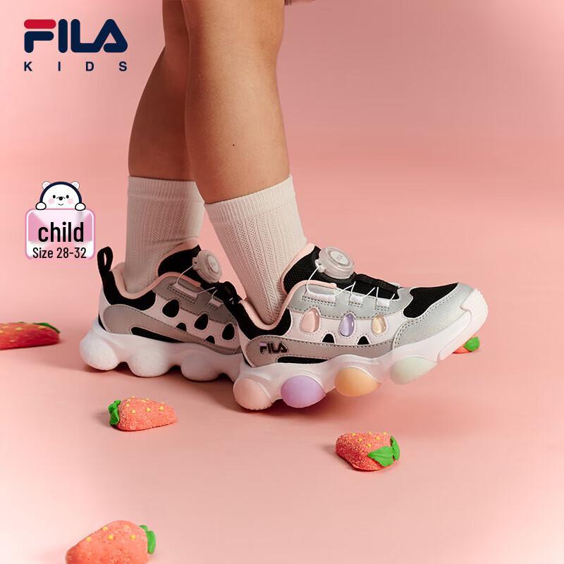 FILA Kids  BOA Strawberry Light-Up Winter Athletic Shoes 28