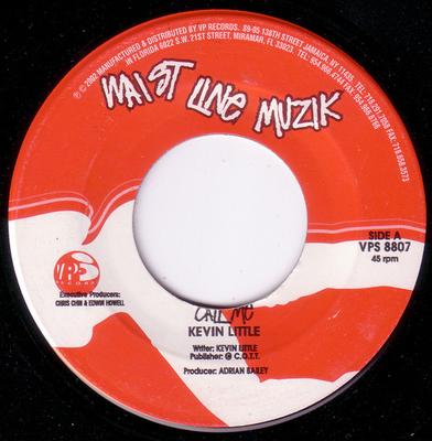 7inch Record KEVIN LYTTLE / TROOTS N ICE - Call Me / Senorita VPS8807 Waist Line Muzi 2002 US Reggae, Ska & Dub Used