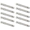 10Pcs Electric Screwdriver Bits Hex Socket Hardened with Magnetic Accessories S14 65mm