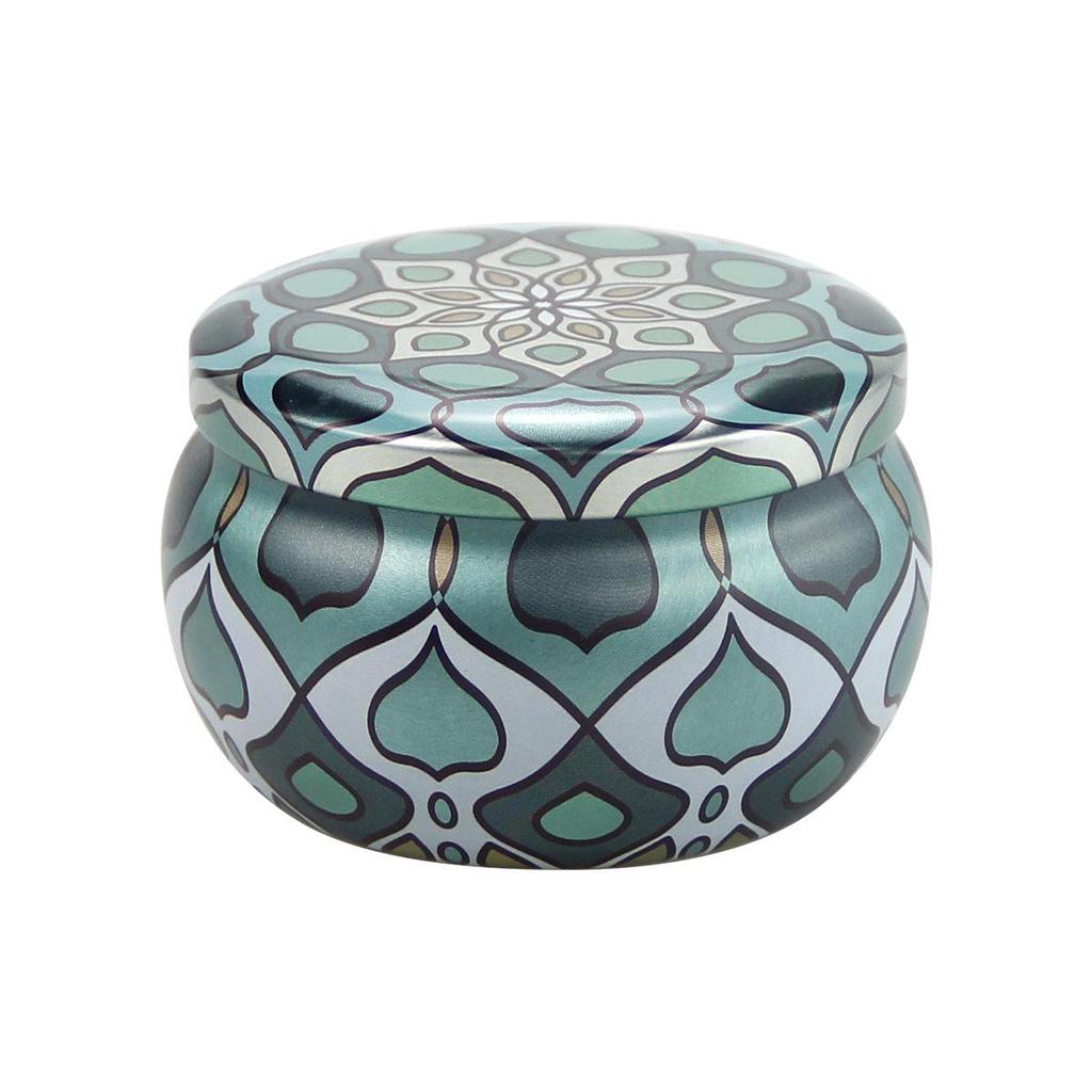 2.2 Oz Tea Pear Paste Candy Tin Gift Box with Candle Can Storage