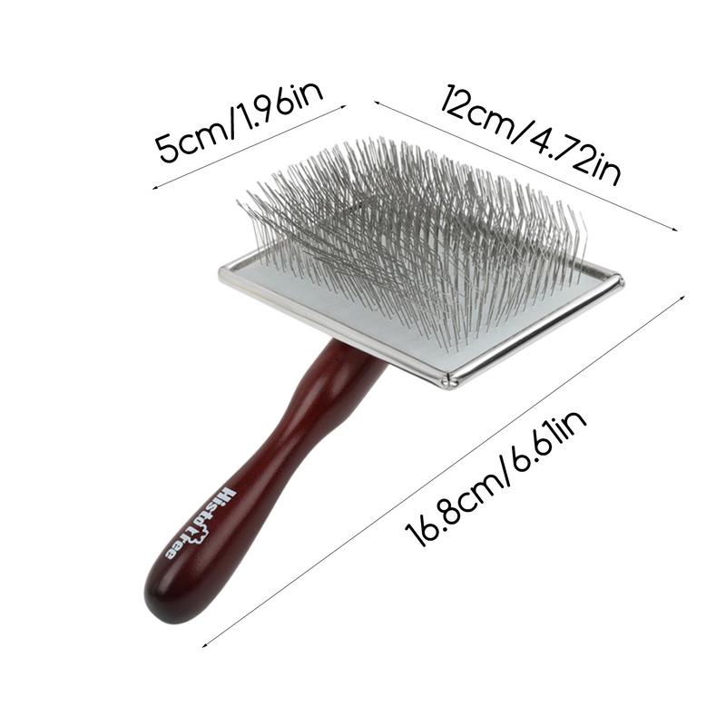 Dogs Grooming Comb Cats Shedding Slicker Brush Portable Dog Massage Clean Tangled Brush For Small Medium Large Dogs Cats Pets