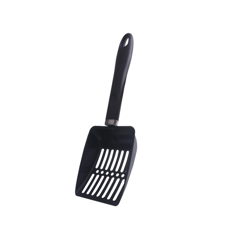 Large Stainless Steel Fine-Hole Cat Litter Scoop & Reptile Poop Shovel
