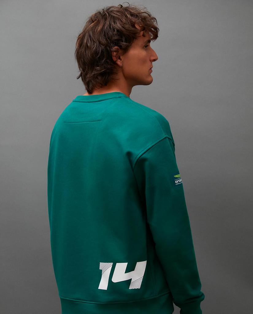 Kimoa ASTON MARTIN F1 Team X Green Sweatshirt