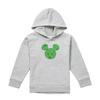 Disney Childrens/Kids Mickey Mouse Shamrock Ears Heather St Patricks Day Hoodie