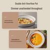 Little Bear 3L Electric Stew Pot with Reservation CN Plug (adapter Included)