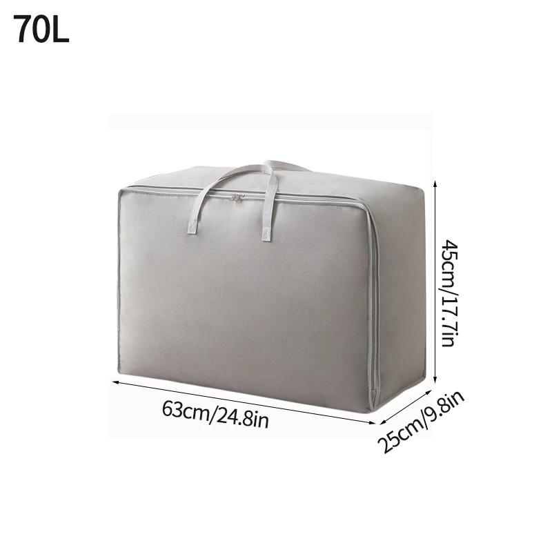 Bedroom Quilt Storage Bag Non-woven Large Capacity Quilt Organizer Storage Sundries Clothes Organizer Moving Luggage Packing Bag