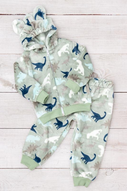 Baby Set (boys) – Fleece Outfit, Cute Hood Ears, Comfortable, Winter 5031-035-4 HC