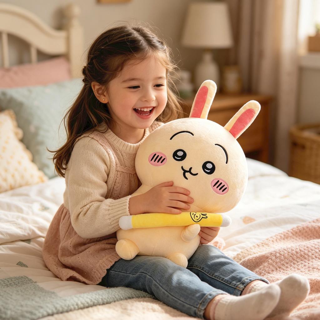 30CM Soft Plush Cartoon Character Stuffed Toy Cute Animal Figure Plush Doll for Home Decoration and Gift Collection