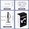 Vibrating Remote Heart-Shaped App Control Man and Woman Metal Anal Plug Adult Luminous Electric Anal Dildo Couple Intimate Toys