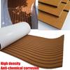 1200mmx2400mmx5mm Self-Adhesive Foam Yacht Synthetic Teak Deck Faux Teak Boat Deck Mat Decking Boat EVA Foam Floor Mat For Boat