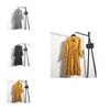 Elegante Abito Lungo Maxi Floreale in Chiffon a Maniche Lunghe da Donna per la Primavera 2018, Casual, da Festa, Vintage, Boho, in Colori Affascinanti