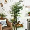 Tropical Plant Flower Tree Wall Stickers Self-Adhesive Fresh Simple Background Decorations For Home Garden