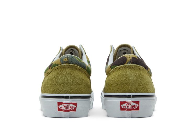 Men's Sneakers Vans Old Skool 36 DX Bape Green ABC Camo Green/Dark Green/White