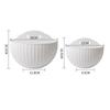 Flower Pot with Hooks Exquisite Wall-Mounted Plastic Wall Hanging Basket Flowerpot for Outdoor Garden Balcony Planter Bucket Home Decor New