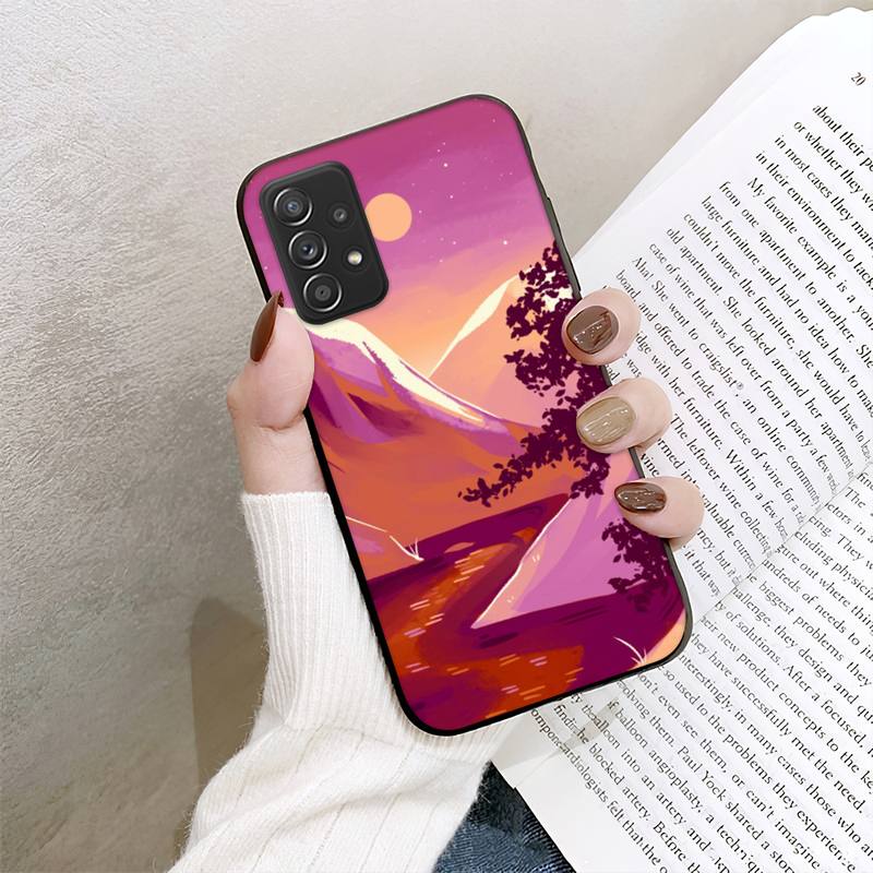 

Чохол для телефону Lesbian Pride Mountain для Samsung Galaxy A02 A12 A21 A22 A32 A41 A42 A51 A71 A72 Shell SamsungA20e
