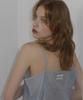 Obeodyupeulleeo Sheer Bustier Ops_Haze Blue