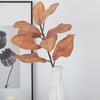 Artificial Magnolia Twig With Realistic PVC Touch Leaves And Bud For Wedding Floral Arrangement Festival Decoration