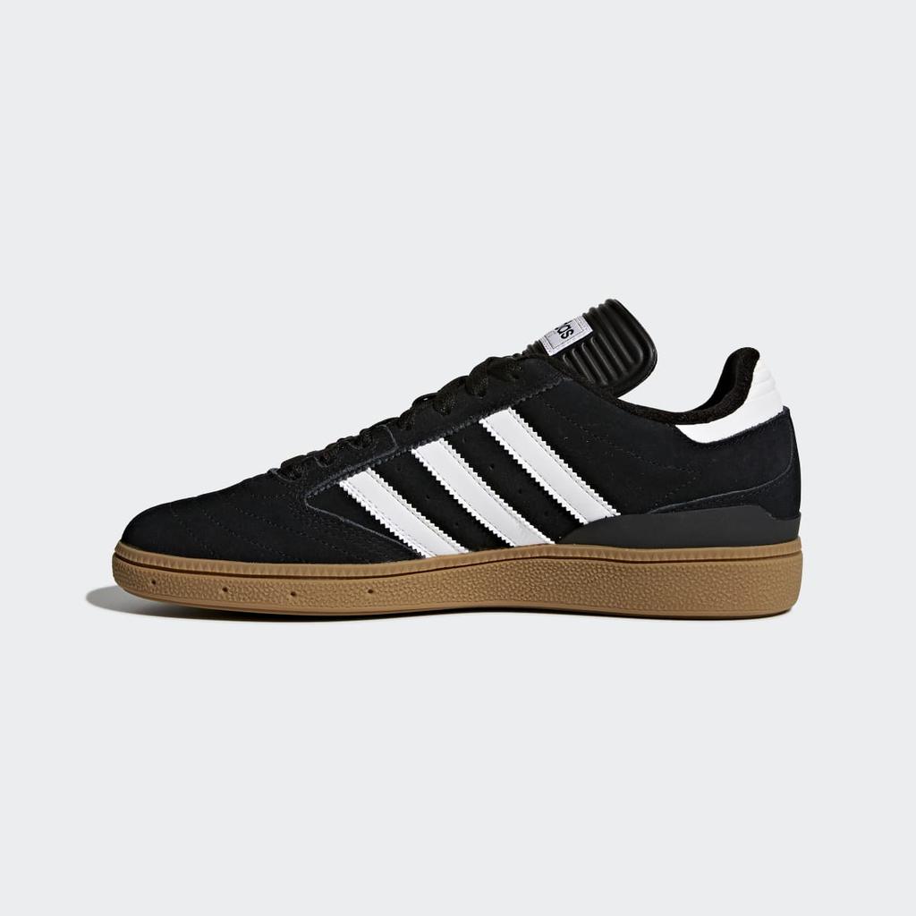 adidas Busenitz G48060 Unisex Originals Sneakers Core Black / Cloud White / Gold Metallic