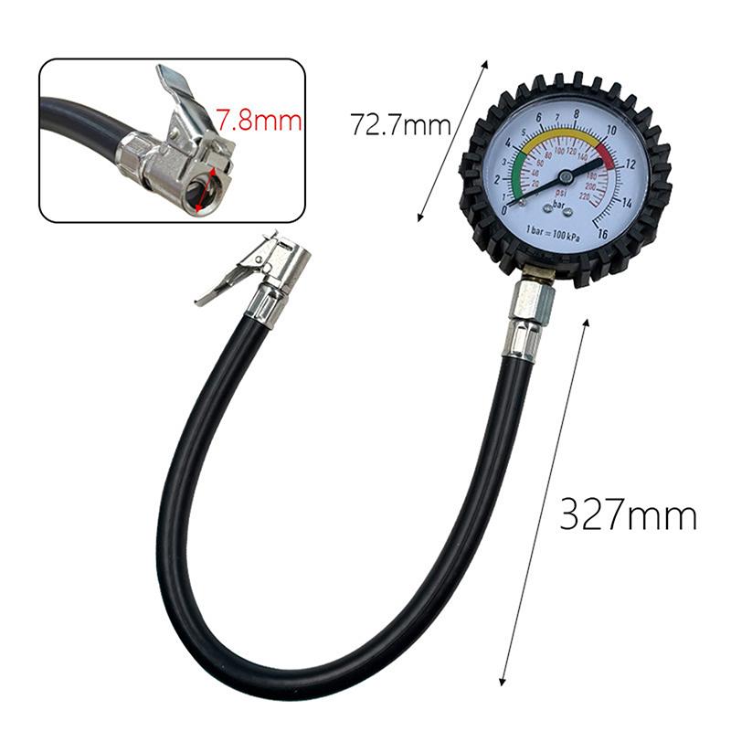 

Car Tire Digital Barometer LCD Electronic Tester Digital Tyre Air Pressure Gauge Yellow Tire Manometer Barometers Tester Tool