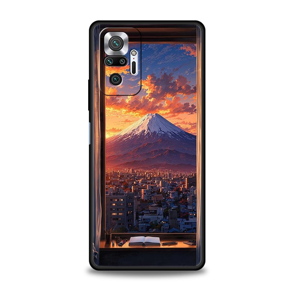 Landscape Japan Series Scenery Phone Case For Xiaomi Redmi Note 14 13 12 Pro Plus 5G 9S 9 10 11 4G 14C 13C 12C 10C 9C 9A Cover