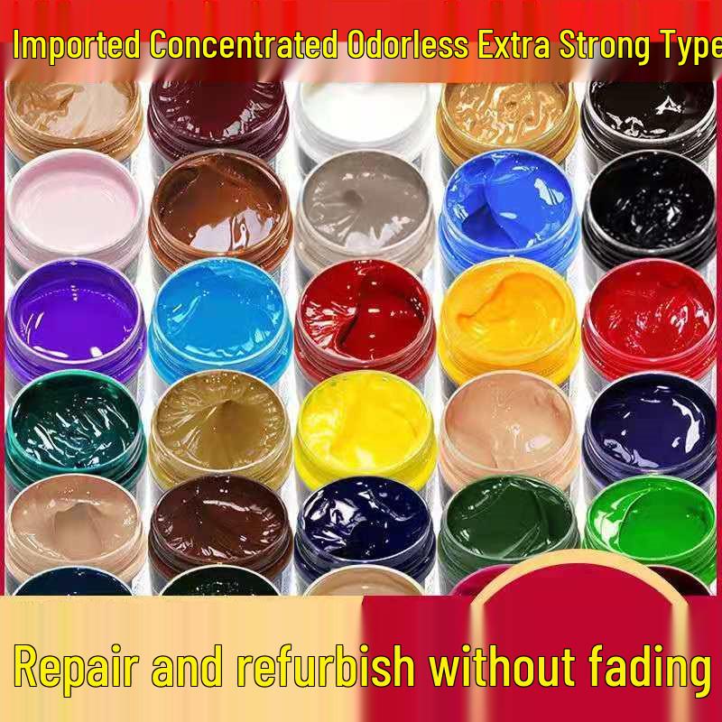 Echtes Leder Sofa & Autositz Reparaturcreme - Stellt Risse, Kratzer, Abblättern & Abnutzung wieder her