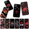Cover for Apple iPhone 16 15 14 Plus 13 12 Mini 17 Pro Max + ProMax 16E Air Phone Case Uchiha Itachi Akatsuki Narutos