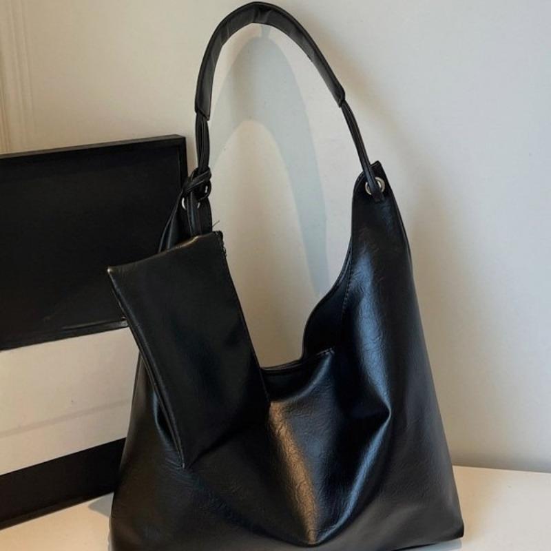 Large-capacity Underarm Bag, Single-shoulder Bag, Commuting Retro Large Bag