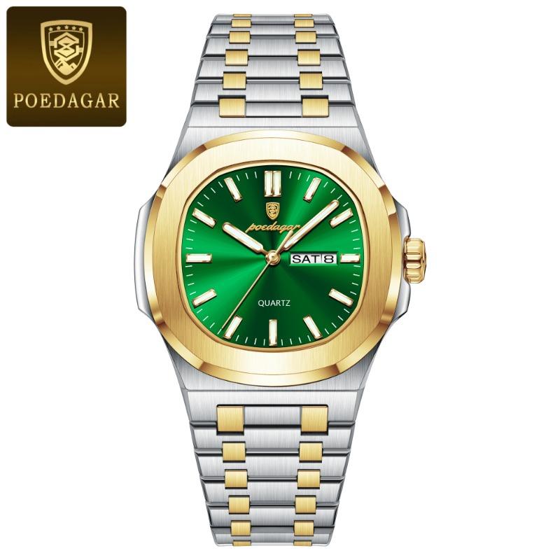 New Top Brand Ultra-thin New Women's Watch Waterproof Luminous Luxury Quartz Double Calendar Watch