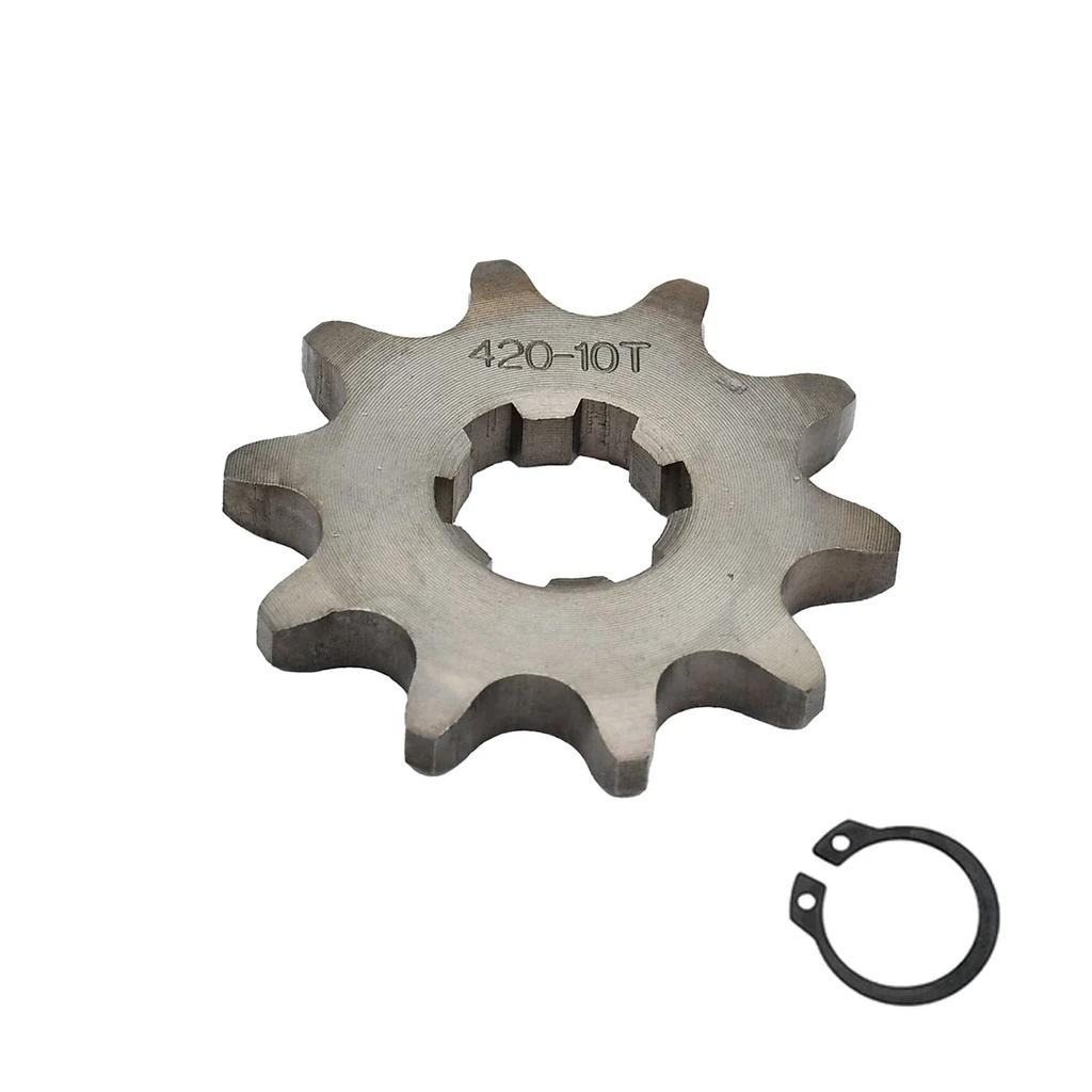 420H Chain 420 17mm 10 -19 Teeth Front Engine Sprockets For Taotao Kayo BSE Xmotos Apollo SSR Monkey Dax 110 125cc Dirt Pit Bike