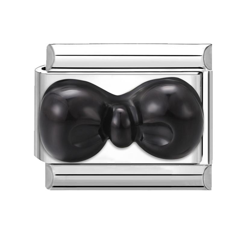 Fashion Heart Bow Knot Butterfly Star Rose Flowers Italian Charm Links Fit 9mm Stainless Steel Bracelet Women DIY Making Gift