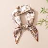 Korean Style Vibe 2026 Spring/Summer Mulberry Silk Scarf for Women - Versatile Print Neck Protector