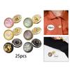 50 Sewing Button Decorative 12mm Single DIY for Shirt Uniform Jeans Jacket Coat