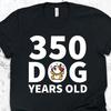 50 Years Old Birthday Shirt, 350 Dog Years Old 50th Shirt, 50th Birthday Gift, Pet Dog Owner Gifts