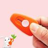 Cute Carrot Pocket Utility Knife Express Box Paper Cutter Art Craft Wrapping Portable Mini Paper Cutter Office School Stationery