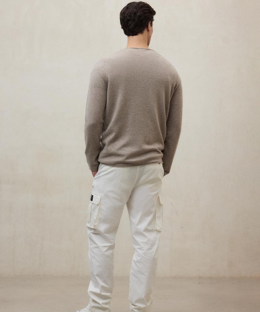 Ekoalpeu Men'S Beige Ulan Sweater
