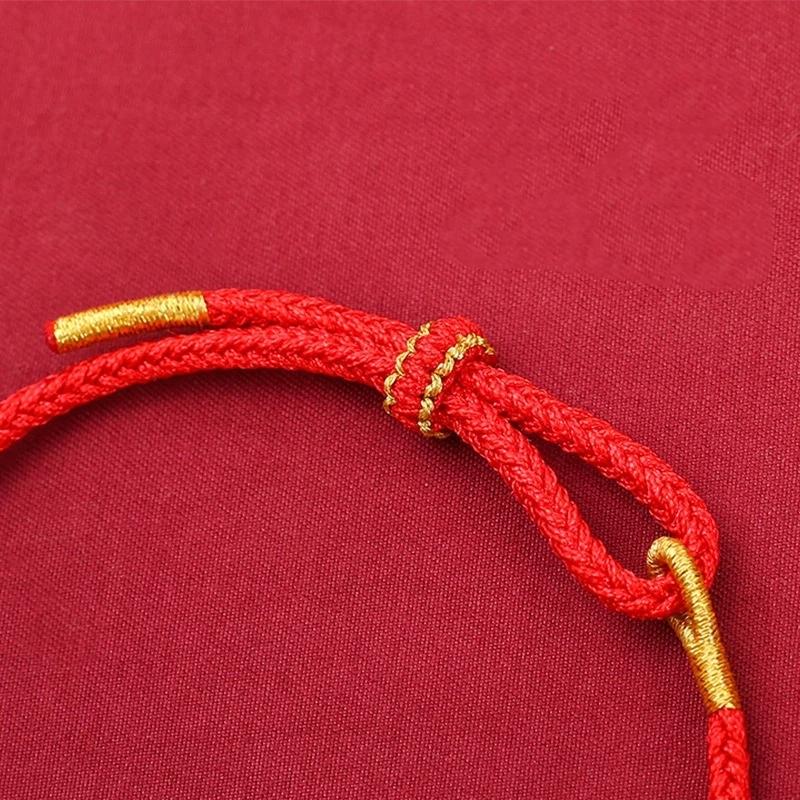 2026 Horse Year Red Lucky Braided Rope Bracelet For Women Chinese Style Horse Beaded Bracelets New Year Blessing Jewelry Gifts