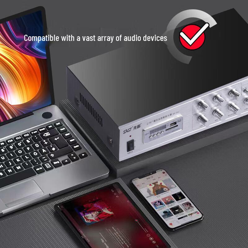 SAST D5-200 150W Public Broadcasting Amplifier