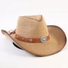 Bestselling Western Cowboy Hats for Men and Women, Fashionable Sunshade Straw Hats, Outdoor Western Cowboy Hats