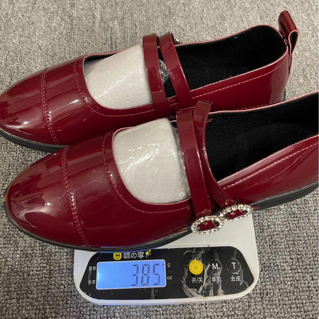 Flat Mary Jane Shoes 22 New Retro Gentle Style Round Toe Slipper Buckle Strap Soft Sole Shoes